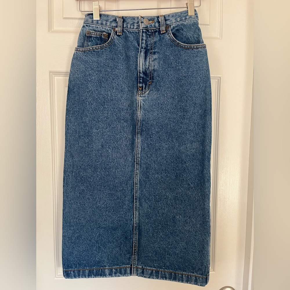 Calvin Klein Jean Skirt